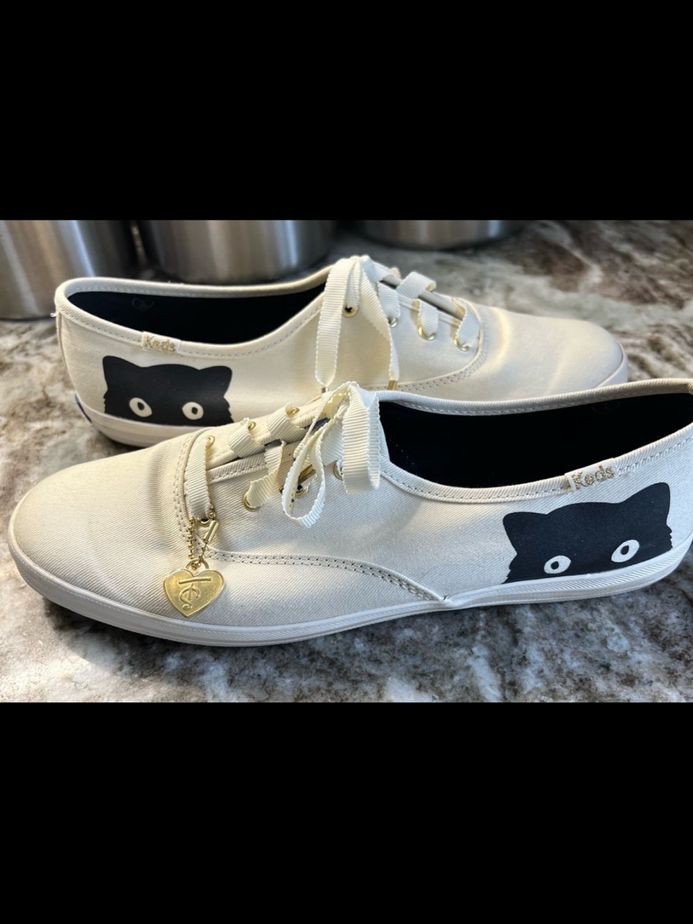 Keds Women's Taylor Swift 1989 Sneaky Cat Cream Sneakers Shoes